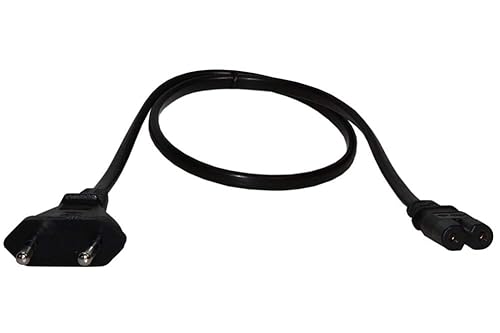SF Cable, 2ft EN50075 European 2 pin to C7 Power Cord