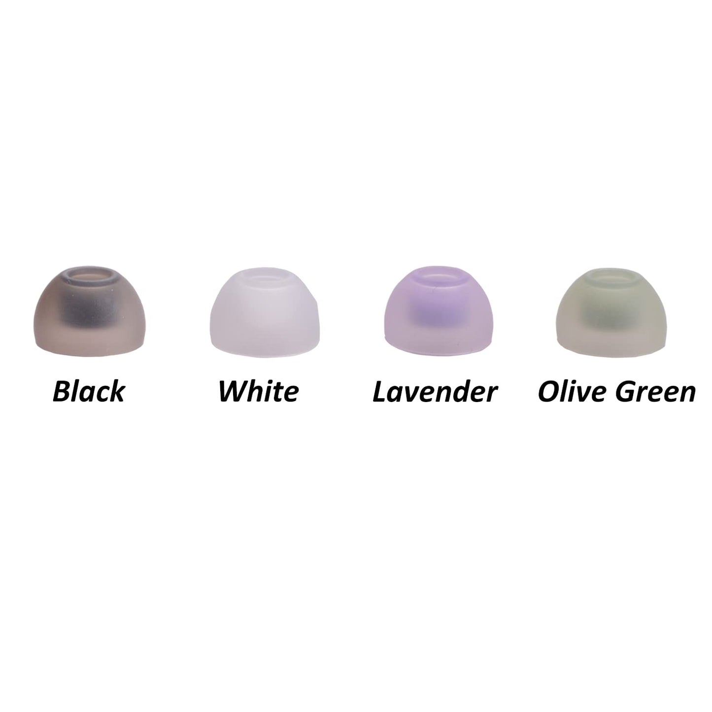 6 Pairs Replacement Earbuds Tips Silicone Eartips Set for Samsung Galaxy Buds 2 Headphones Wireless Fit in Case Ear Tips (Lavender)