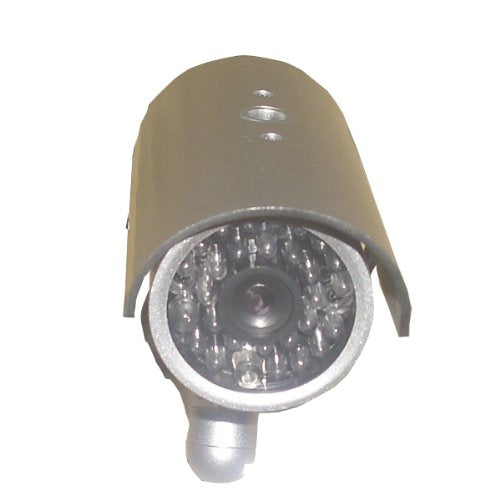JYtrend 4 Pack (TM) Outdoor Dummy Fake Security Camera with Inflared LEDs Blinking Light, Silver