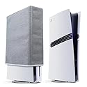 Raryars Dust Cover for PS5 Pro Dust Protector Custom Designed for Playstation 5 Pro Console Disc Edition & Digital Edition with Thick Cotton Precision