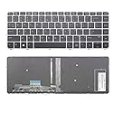 New US Layout Laptop Backlit Keyboard (with Frame) Replacement for HP EliteBook 1040 G3 844423-001 844423-031 Light Backlight Black Notebook US
