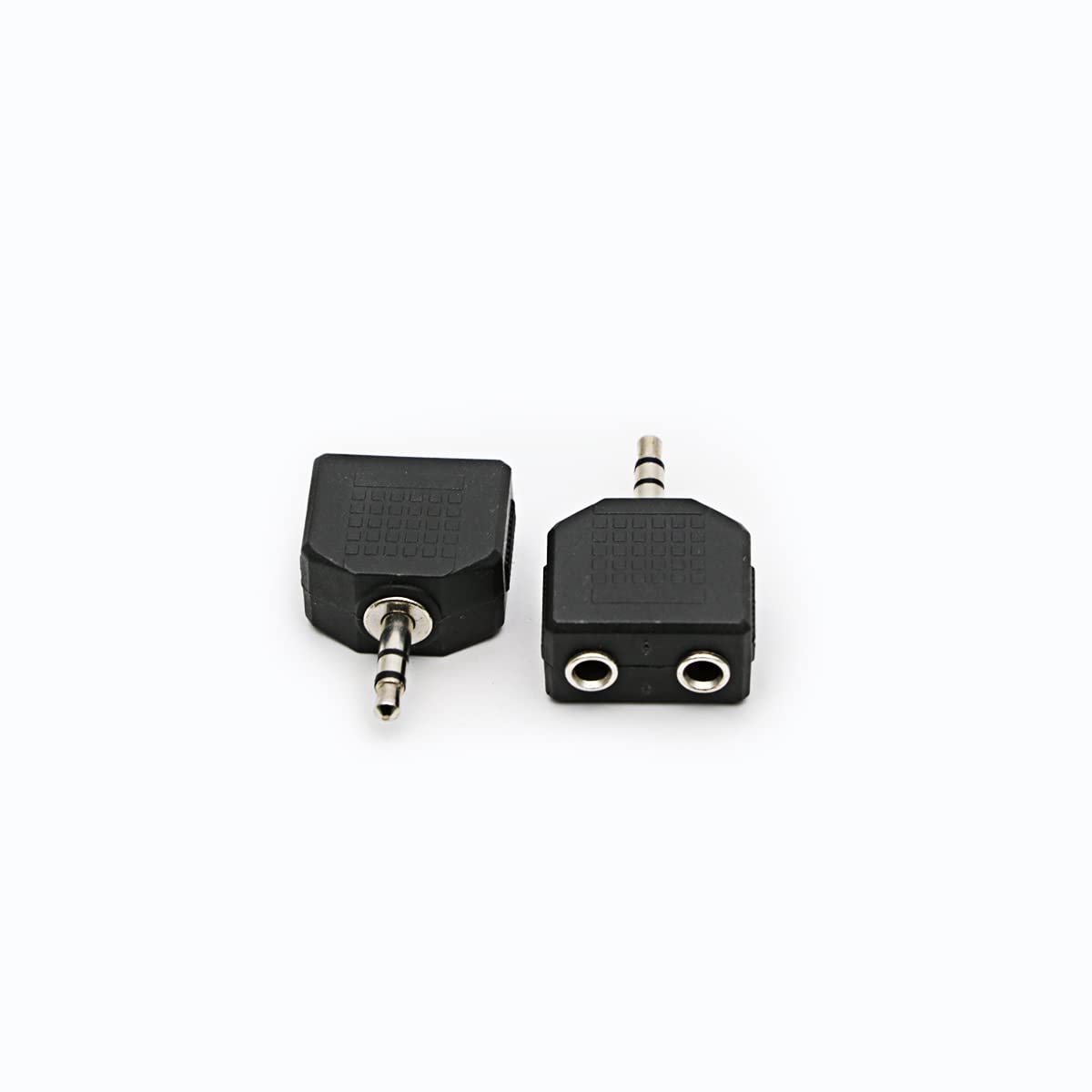 rgzhihuifz 3.5mm Headphone Y Splitter, Gold Plated 3.5mm 1/8 inch Male to Dual Female Stereo Jack Adapter Converter,3-Pack