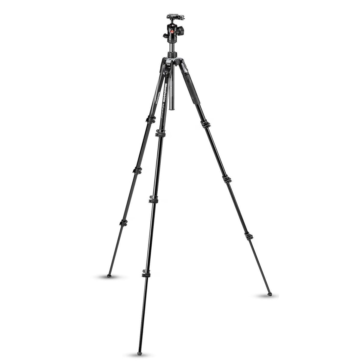 Manfrotto Befree Advanced Camera Tripod with Lever Closure, Portable and Compact Travel Tripod Kit with Ball Head, Aluminum Tripod for DSLR Reflex