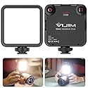 ULANZI VL-81 3000mAh Bi-Color LED Video Light w Softbox - 3200K-5600K+CRI95 Rechargeable Camera Light, 3 Cold Shoe Mount