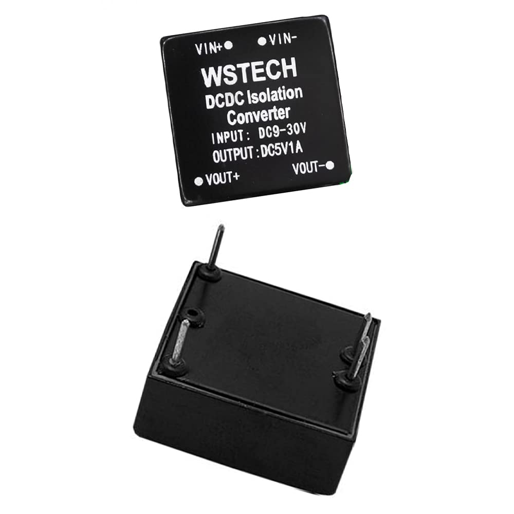 SaiDian 1Pcs DC-DC Converter DC-DC Buck Step Down Isolated Power Module Converter DC9-30V 24V/12V to 5V