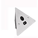 DIYSecuritycameraworld H.265 3840x2160P 8.0MP (4K) IP Network NightVision Corner Mountable Camera 12VDC Support Audio P2P, Mobile Phone View. Prefect