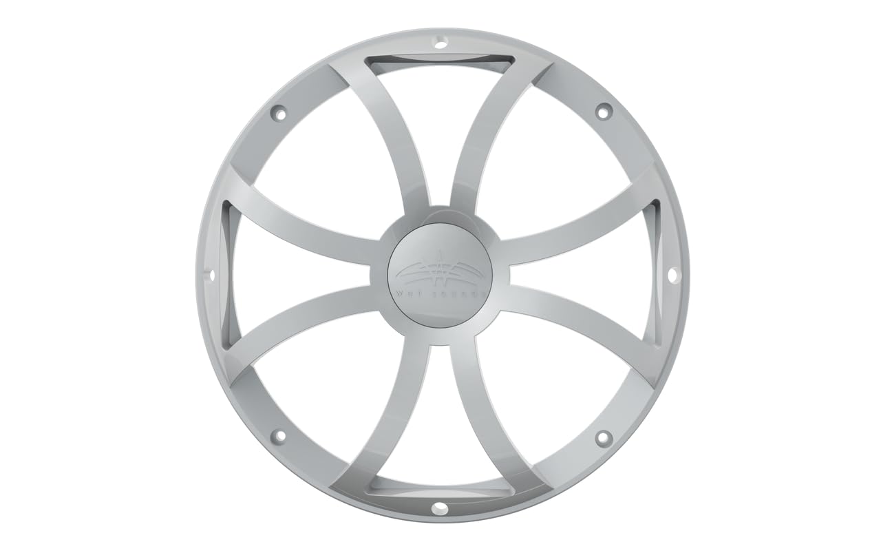 Wet Sounds REVO 12 XS-S Grill Silver XS Open Grill for The REVO 12 In Subwoofer
