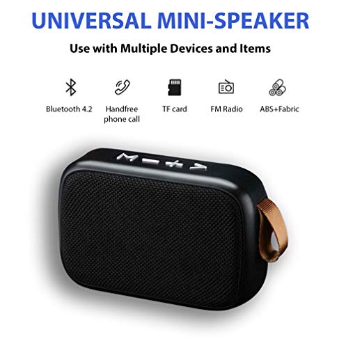 Tek Styz Bluetooth Portable Wireless Speaker Compatible with Samsung Galaxy S20 FE Fast Pairing, Soft Stylish Fabric Design for 6Hours+