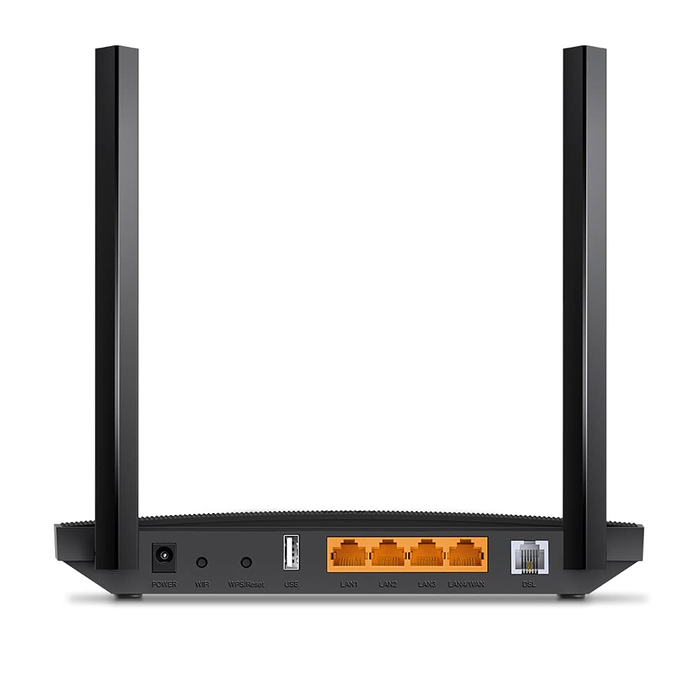 TP-LINK Archer VR400 Dual-band (2.4 GHz / 5 GHz) Gigabit Ethernet Black 3G 4G