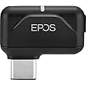 EPOS Enterprise BTD 800 USB-C |Connect Any EPOS Bluetooth Audio Device to Your PC or Mac and Tablet via This USB-C dongle, Black