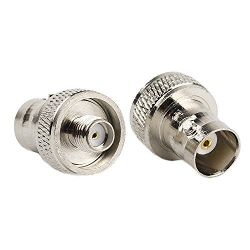 Eagles (Pack of 2 SMA Female to BNC Female Connector Convert Adapter Compatible with BaoFeng Two Way Radio UV-5R FD-880 Project Mobile Antenna