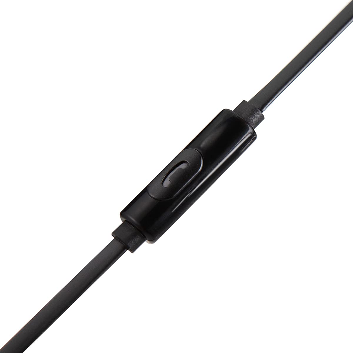 PureGear PureBoom Premium Tangle Free in-Ear Stereo Headphones with Built-in Mic, 3.5mm Wired Earbud for Laptops, Computers, iPhone, Android Phones…