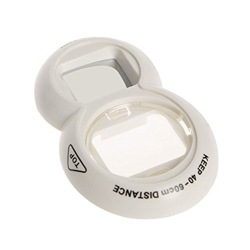 FoRapid Mini Selfie Lens Close Up Lens with Self-Portrait Mirror Compatible with Fujifilm Mini 9 Mini 8 Mini 7s, Polaroid 300 Film Cameras (White)