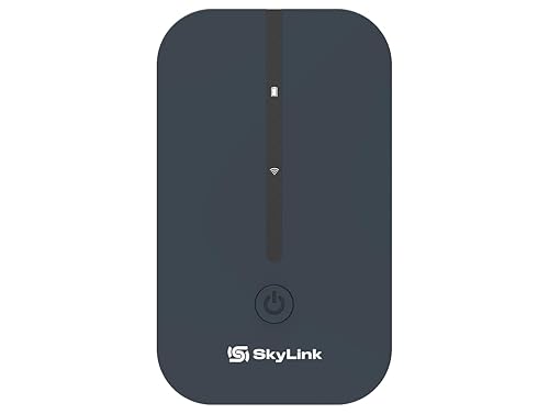 4G LTE Portable WiFi Hotspot, 10GB US Data Included (30 Days, Activation Required), Works in 140+ Countries, No SIM Required, Connect Up to 10