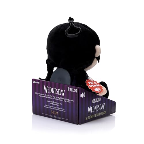 Bitty Boomers Wednesday Bluetooth Plush Speaker