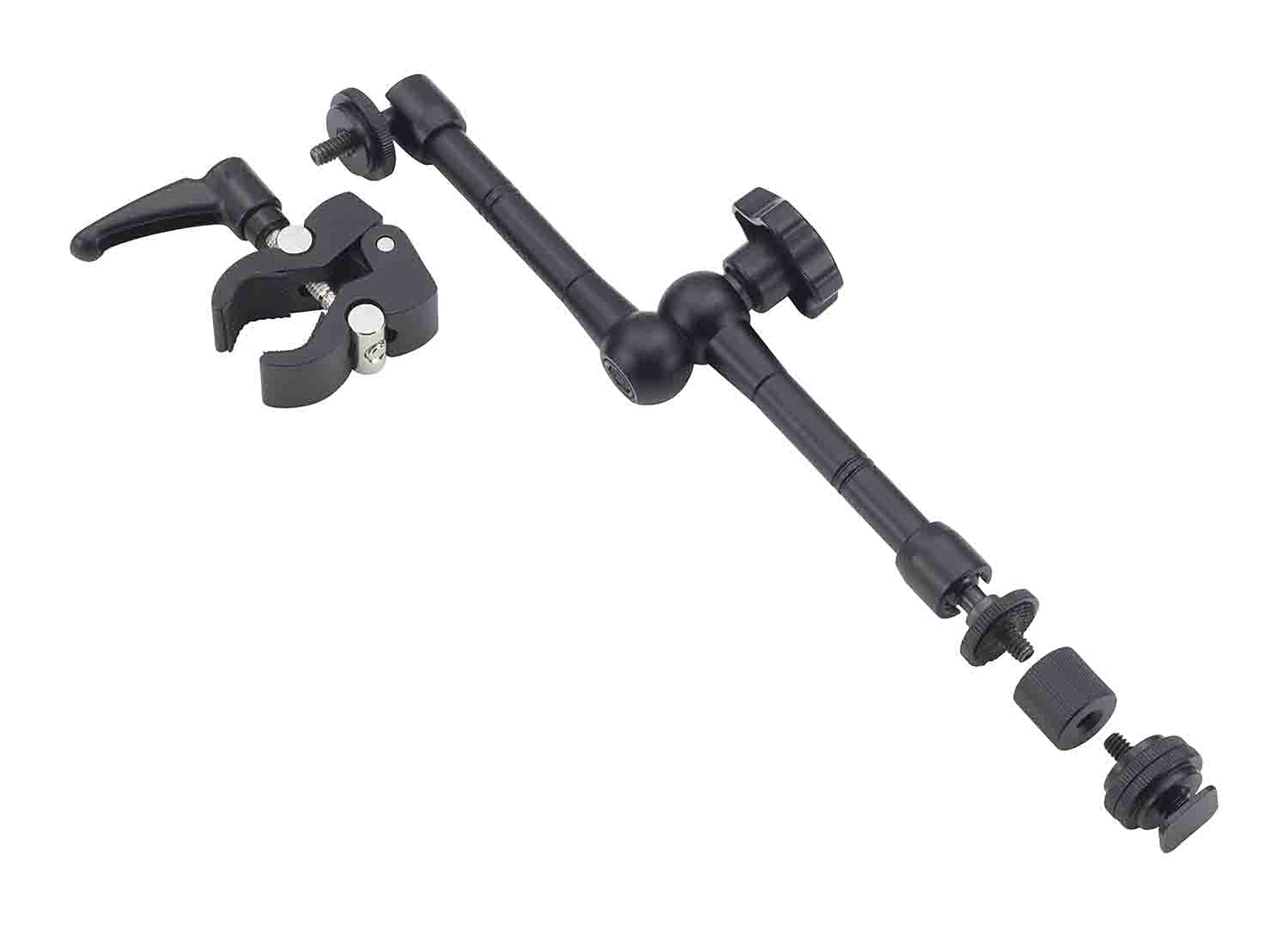 Zoom HRM-11 Handy Recorder Mount, 11-inch Arm, Clamp Mount, Designed to be Used With Zoom Portable Audio and Video Recorders