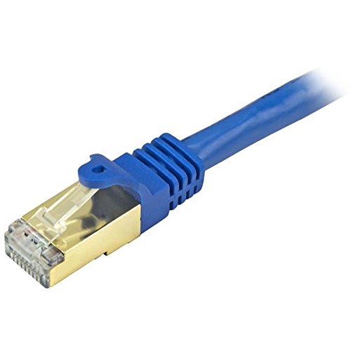 StarTech 30ft Cat6a Snagless Ethernet Cable, Blue (C6ASPAT30BL)