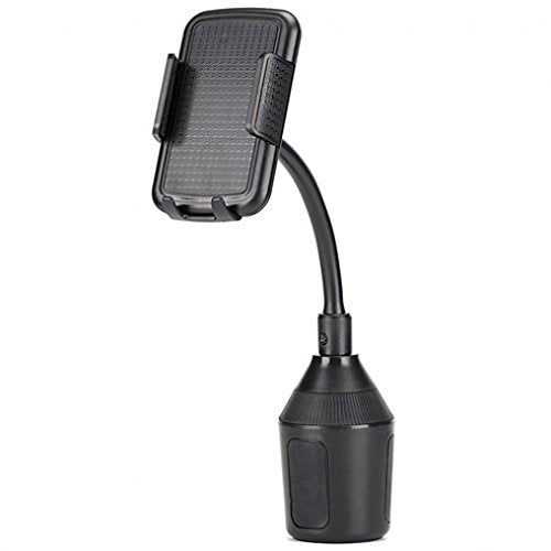 Premium Car Cup Holder Adjustable Phone Mount Dock for iPhone SE, 6 6S 7, Plus, 5S 5C 5 5G 4S (All Carriers Including AT&T, T-Mobile, Sprint, Verizon