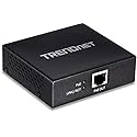 TRENDnet Gigabit PoE+ Extender, TPE-E100, Repeater, Amplifier, NDAA Compliant, Extends 100m up to 200m (656 ft), Supports (15.4W), (30W), Daisy Chain