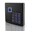 MENGQI-CONTROL Proximity RFID ID Card Door Access Control Keypad Reader 125KHz Wiegand 26/34 Bit Black Color