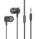 Accessonico Long Wired Headphones Earbuds Cord Earphones for TV PC (10FT 3Meter) Extra Cable in-Ear for 3.5mm Audio Stereo Headset Noise Cancelling