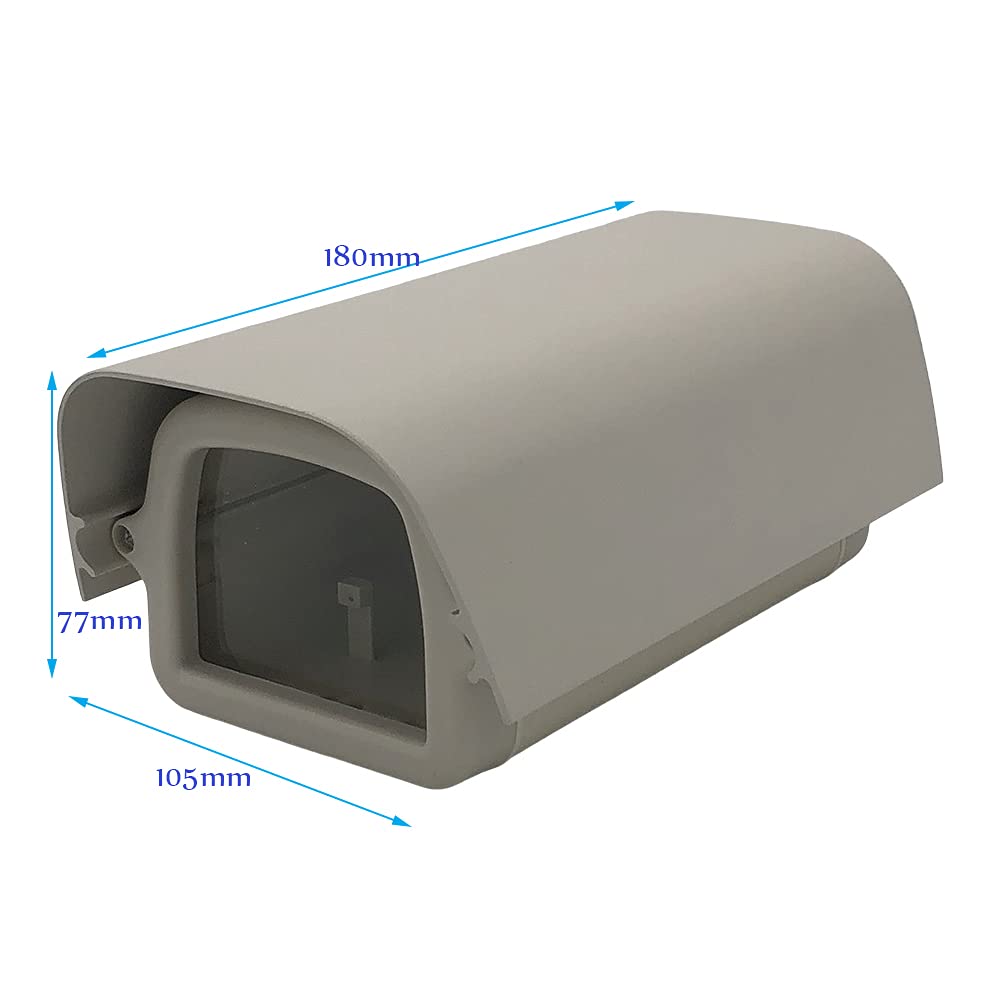 OwlCat Outdoor Waterproof IP66 Camera Box Mini Bullet CCTV Camera Housing Case External Security Surveillance Camera Guard Shield