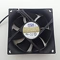 DS08025B12U 12V 80mm Fan, 12V 0.70A 8025 2-Wire Chassis Cooling Fan