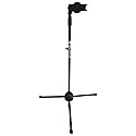 Rockville iStand 20 Adjustable Tripod Stand for Tablets and Smartphones, 360 degree Swivel, Steel Construction, Mic Clip Included, Fits iPhone, iPad
