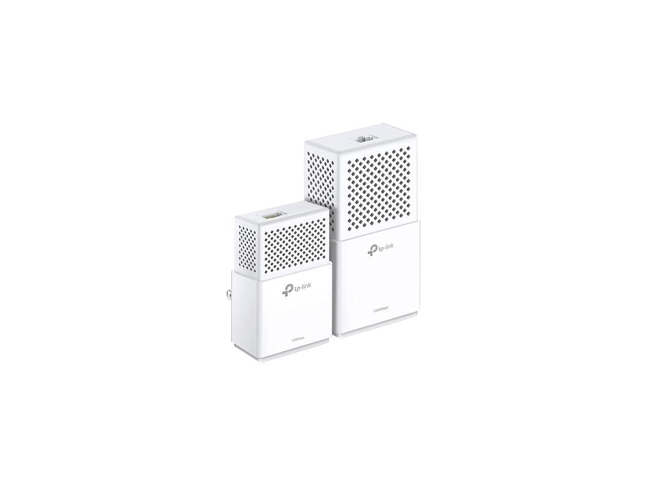 TP-Link AV1000 Powerline Ethernet Adapter - Gigabit Port, Plug&Play, Power Saving Mode,