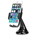 Premium Car Mount Holder Windshield Dash Cradle Stand Window Glass Swivel Dock Strong Suction for Simple Mobile Samsung Galaxy J3 Luna Pro - Simple