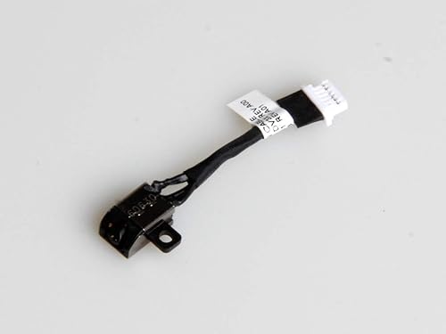 AC DC in Power Jack Charging Port Cable for Compatible with Dell Inspiron 11 3162 3164 3180 3168 3169 3179 3185 P24T P25T Laptop