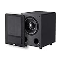 Monoprice Premium Select Subwoofer - 8-Inch Woofer, 200 Watt, 4 Ohm Nominal Impedance, Auto On/Off, Black