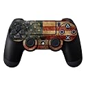 MightySkins Skin Compatible with Sony PS4 Controller - Vintage Flag | Protective, Durable, and Unique Vinyl Decal wrap Cover | Easy to Apply, Remove