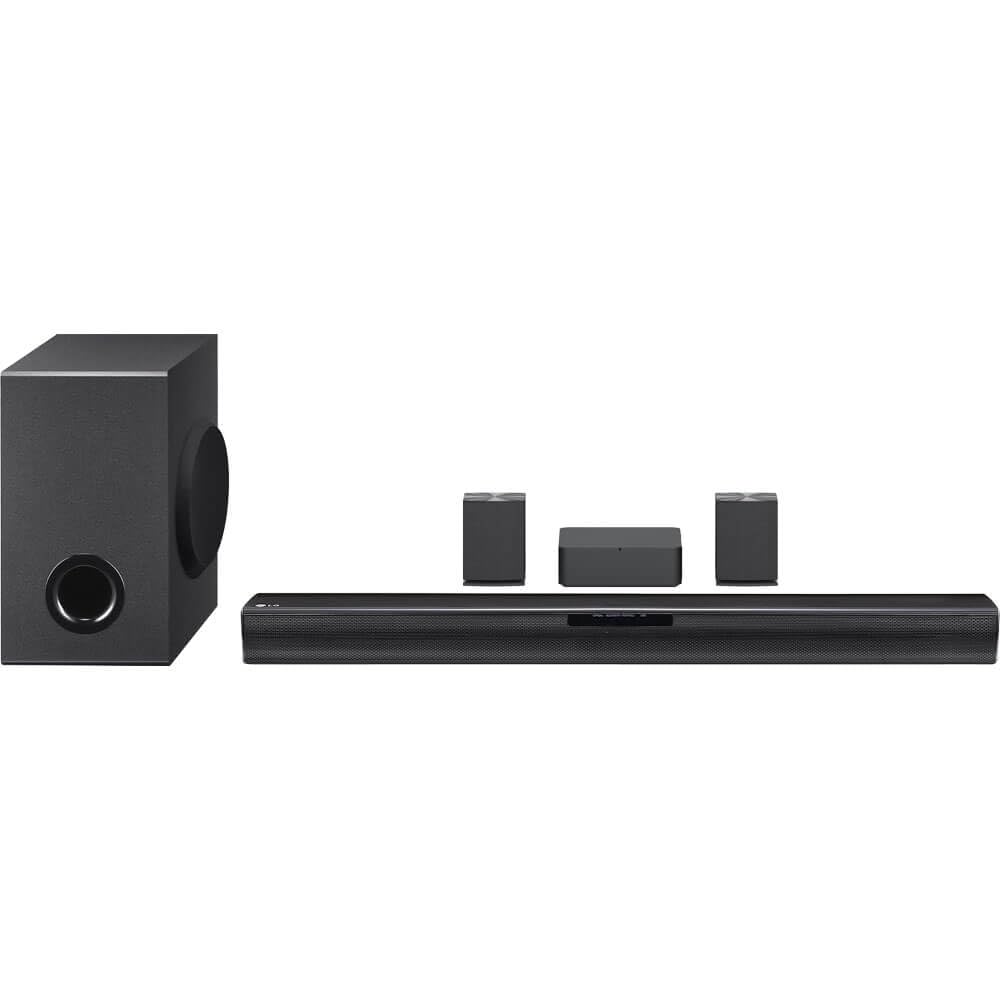 LG SQC4R 4.1 Ch Soundbar with Wireless Subwoofer and Rear Speakers (Renewed)