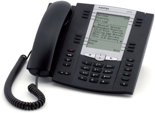 Aastra 6737i IP Phone - Cable - Desktop, Wall Mountable (Renewed)