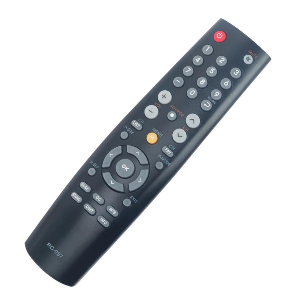 RC-057 TV Remote Control for Coby TV in Living Rooms or Rooms, No Programming or paring Needed, Replacement Remote Compatible Models EDTV1935