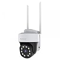 Cruiser 4MP 2.4G 5G Dual Band WiFi IP Camera Outdoor Human Detection Video Surveillance 2-Way Audio Color Night Vision AI Humanoid Tracking Sound