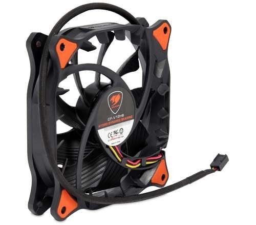 COUGAR Vortex CF-V12HB 120mm Hydro Dynamic Bearing (Fluid) Case Fan (Black)
