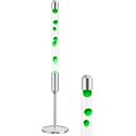Kyzfy 47.5-Inch Liquid Motion Lamp,Magma Lamp, Mood Relaxation Light?Suitable for Home Decoration,Office Decoration, Cafes,Bars,Etc (47.5IN (Silver))
