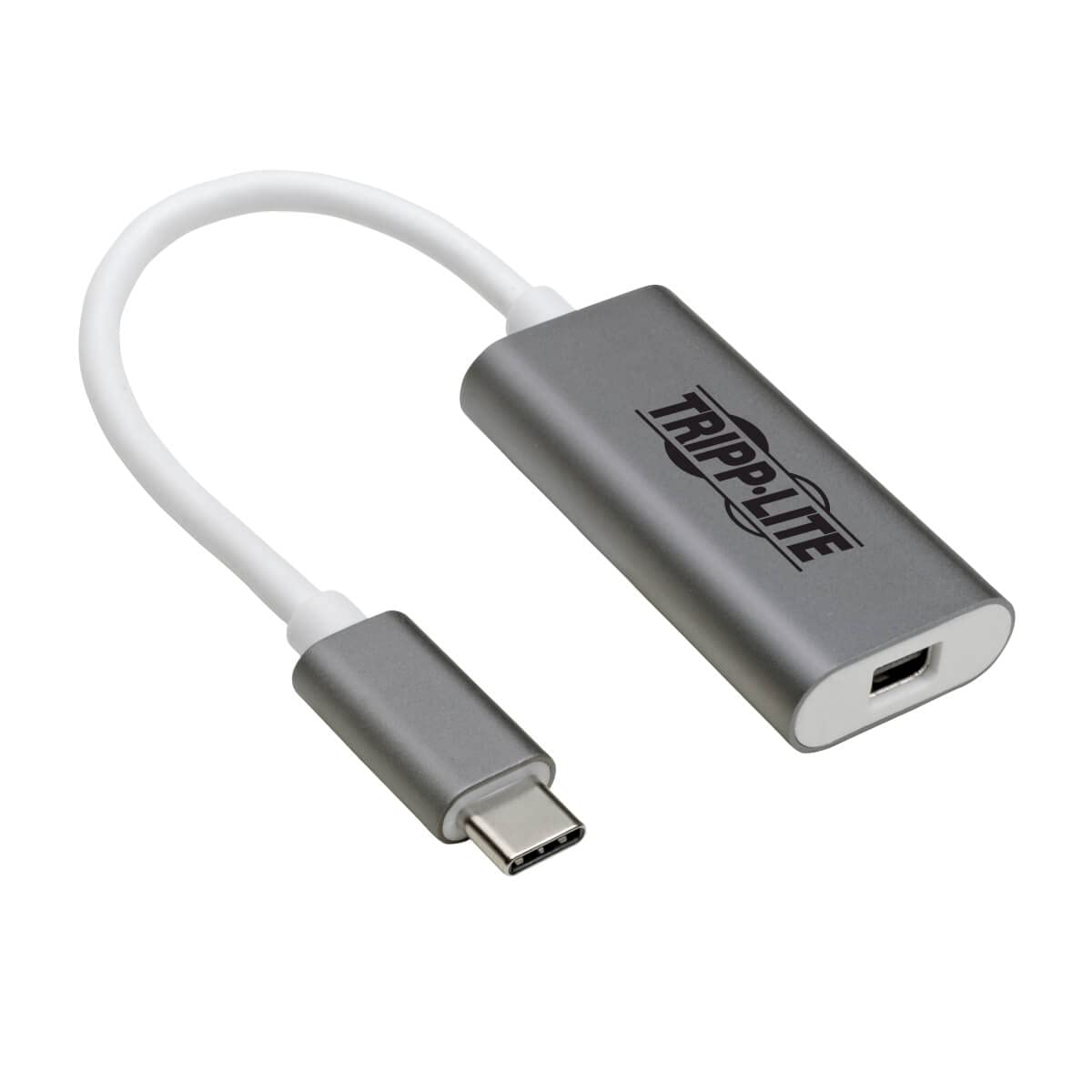 Tripp Lite USB C to Mini DisplayPortAdapter (M/F), Thunderbolt 3 to Mini DisplayPort Adapter, USB 3.1 Gen 1, 4K @ 60 Hz, 4:4:4, White
