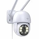 Geeni Lookout 2K Outdoor Auto-Follow Security Camera - Outdoor Security Camera, Weather Resistant with Pan-Tilt, Motion Tracking, Dual-Band Wi-Fi