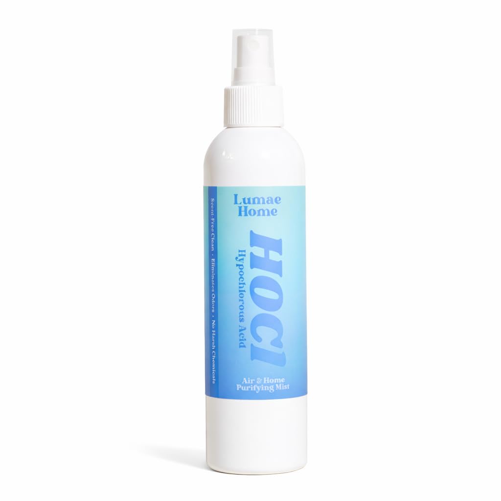 HOCl Air & Home Purifying Mist Spray | Hypochlorous Acid Home & Air Freshening Spray - Gentle Odor Neutralizer | Safe for Kids, Pets & All Surfaces |