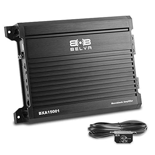 Belva BXA15001 1500W Peak BX-Series 2-Ohm Stable Class-A/B Monoblock