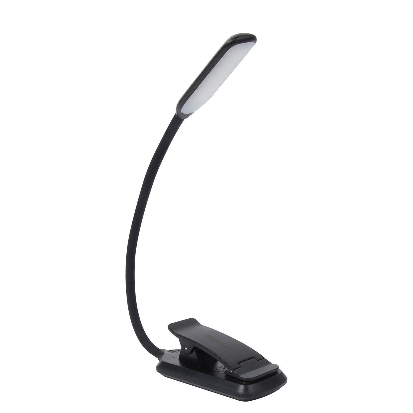Bsdgeclogy 9 LED Rechargeable Book Light for Reading in Bed - Eye Caring with 3 Color Temperatures, 80 Hrs Runtime, Lightweight Clip-On Light for Book