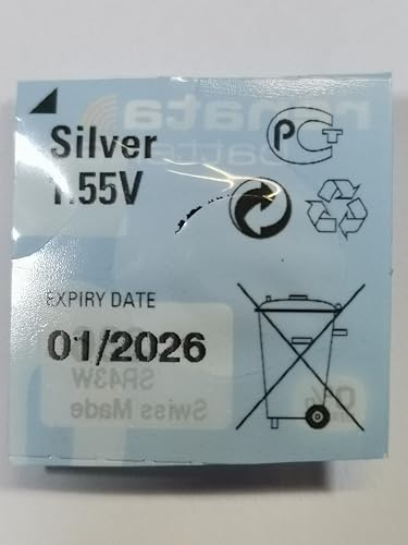 1 x Renata 386 Swiss Made Lithium Coin Cell Battery SR43W