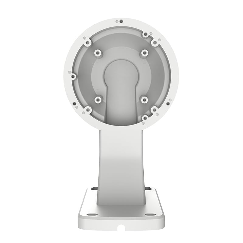 CCTV Security Camera Wall Mount Bracket Compatible with Outdoor Indoor CCTV Security Dome IP Camera, L-Type Pure Aluminum Alloy Bracket, Weatherproof