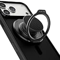 FLOLAB ForgeGrip Strong Magnetic Phone Holder & Phone Grip for MagSafe Grip iPhone Accessories Magnetic Phone Grip, Ring Holder & Stand, Satisfying