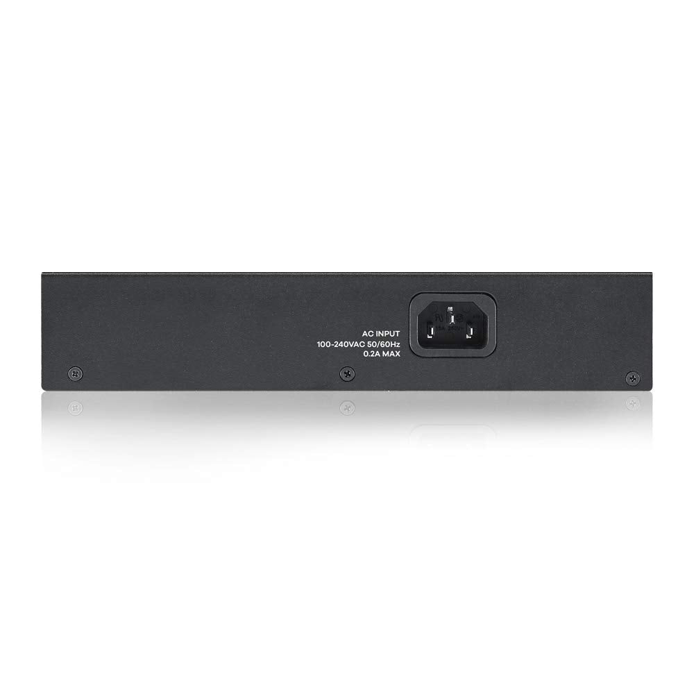 Zyxel 16 Port Network Switch | Unmanaged Gigabit Ethernet Splitter | 16x GbE Ports | Fanless Design | Plug and Play Easy Installation | Wall and Rack