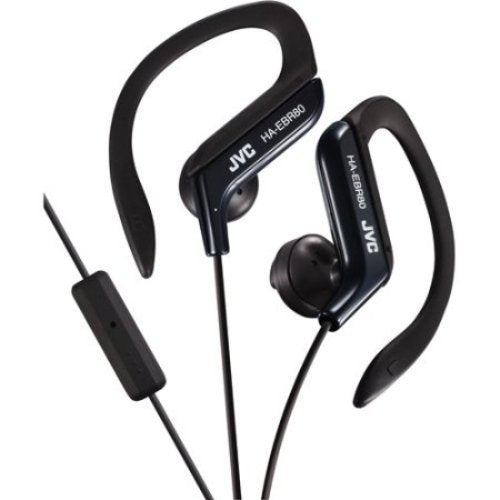 JVC HAEBR80B Sports Clip Headphones (Black)