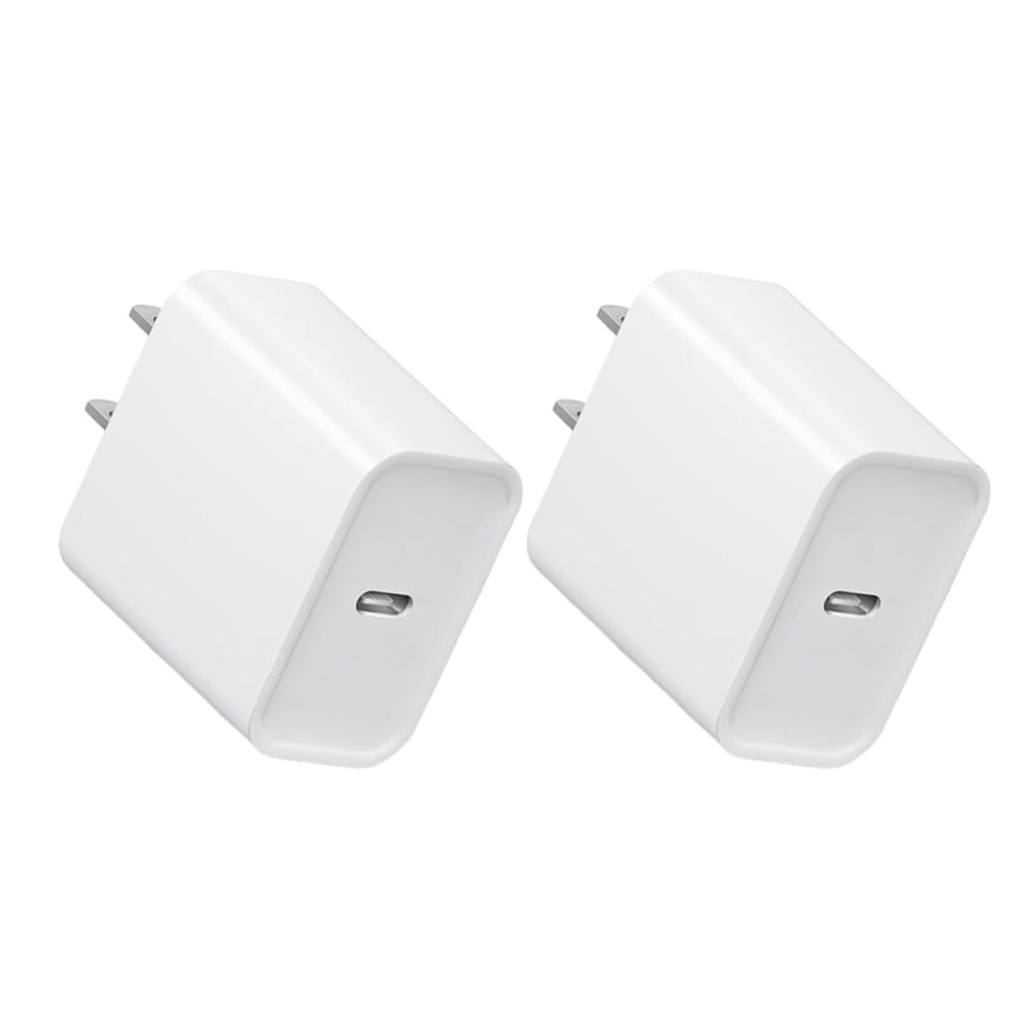 4 Pack 30W USB Type C Wall Charger Adapter for Airpods Pro 2nd/3rd Gen Earbuds,iPhone 16E 17 16 Pro Max/15/14/13/12/11 Plus Fast Charging